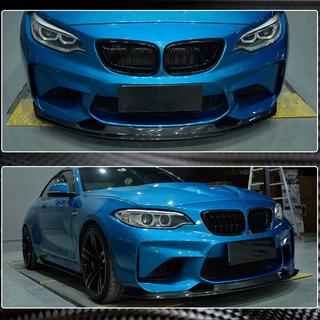 Labbro anteriore V1 per F87 M2, carbonio BMW 2 Series F22/F23 2014-2021 foto 4