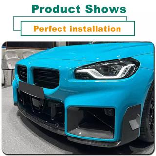 Labbro anteriore paraurti V1 (per G87, Carbonio) BMW 2 Series G42 2021- foto 2