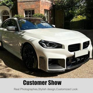 Labbro anteriore paraurti V1 (per G87, Carbonio) BMW 2 Series G42 2021- foto 3