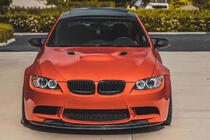 BMW 3 Series E92/E93 2006–2013 Labbro anteriore Hamman-Style V1 per M3, Carbonio foto 2