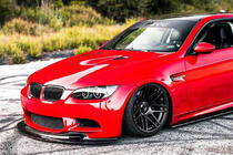 BMW 3 Series E90/E91 2005-2011 Labbro Paraurti Anteriore GT4-Style (per M3, Carbonio) foto 3