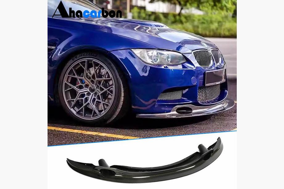 BMW 3 Series E90/E91 2005-2011 Labbro Paraurti Anteriore GT4-Style (per M3, Carbonio) Image