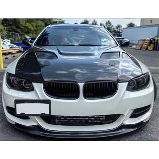 Labbro Anteriore RK-Style per Paraurti Anteriore (per 2010-2012 M-Sport, Carbonio) BMW 3 Series E92/E93 2006–2013 foto 2