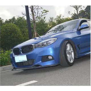 Labbro Anteriore paraurti V-Style (per F34 M-Sport, Carbonio) foto 3