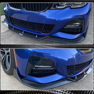 Labbro Anteriore paraurti PD-Style (per M-Sport 2018-2022, Carbonio) BMW 3 Series G20/G21 2018- foto 3