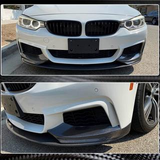 Labbro anteriore V3 per M-Sport, Carbonio BMW 4 Series F32/F33/F36 2012-2020 foto 3