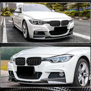 Labbro Anteriore V3 per F10 M-Sport, Carbonio foto 3