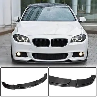 Labbro Anteriore V2 per F10 M-Sport, Carbonio foto 1