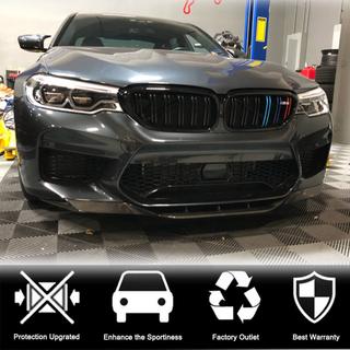 Splitter Anteriore Lip V4 per M5 F90 2017-2020 Carbonio BMW Serie 5 G30/G31 2017–2023 foto 3