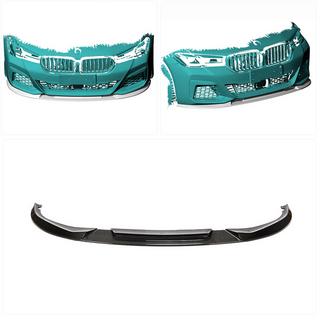 Labbro anteriore Lip V2 per M-Sport 2021-2024, Carbonio BMW Serie 5 G30/G31 2017–2023 foto 2