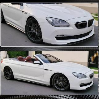 Labbro anteriore paraurti (per Base 2011-2014, Carbonio) BMW 6 Series F12/F13/F06 2011-2018 foto 4