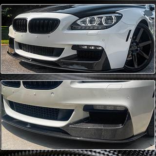 Labbro anteriore paraurti V1 (per M-Sport, Carbonio) BMW 6 Series F12/F13/F06 2011-2018 foto 3