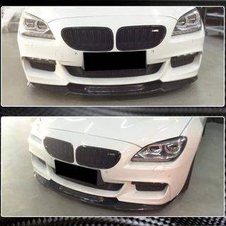 Labbro anteriore V2 per M-Sport, Carbonio BMW 6 Series F12/F13/F06 2011-2018 foto 3