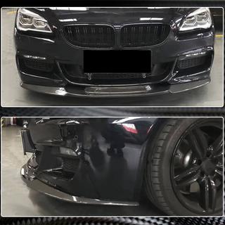 Labbro anteriore V2 per M-Sport, Carbonio BMW 6 Series F12/F13/F06 2011-2018 foto 4