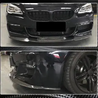 Labbro anteriore V2 per M-Sport, Carbonio foto 4