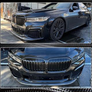 Labbro Anteriore V1 per M-Sport 2019-2022 Carbonio BMW 7 Series G11/G12 2015-2022 foto 4