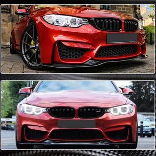 Labbro Anteriore Paraurti V9 (per F82/F83, Carbonio) BMW 4 Series F32/F33/F36 2012-2020 foto 3