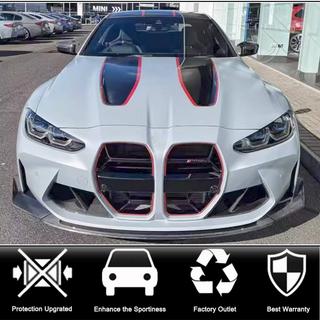 Labbro anteriore V2 per G82/G83, carbonio BMW 4 Series G22/23/26 2020- foto 2