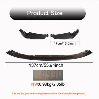 Labbro anteriore V2 per G82/G83, carbonio BMW 4 Series G22/23/26 2020- foto 4