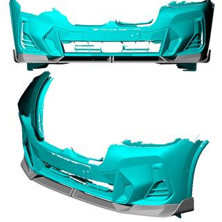 Lip anteriore paraurti (per M-Sport 2022-2024, Carbonio) foto 2