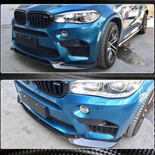 Labbro anteriore Lip V1 per F86, carbonio BMW X6 F16 2014-2019 foto 4