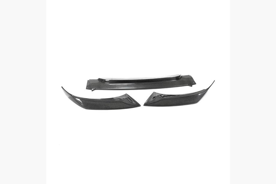 BMW X6 F16 2014-2019 Labbro Paraurti Anteriore FRP V3 (Base) Foto 6