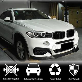 Labbro anteriore paraurti (per M-Sport, Carbonio) BMW X6 F16 2014-2019 foto 2