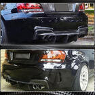 BMW 1 Series E81/E82/E87/E88 2004-2011 Diffusore paraurti posteriore FRP (per 1M E82) foto 5