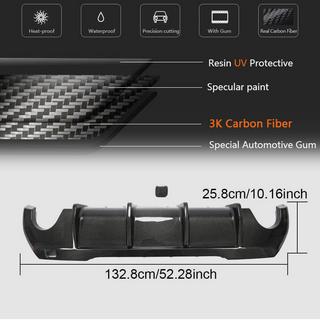 Diffusore Posteriore Paraurti (per M-Sport, Carbonio) BMW 1 Series F40 2019-2024 foto 4