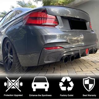 Diffusore Posteriore V2 per F22/F23 M-Sport, Carbonio BMW 2 Series F22/F23 2014-2021 foto 3