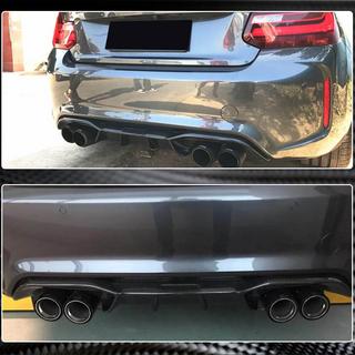 Diffusore Posteriore V4 per F87 M2/M2C, Carbonio BMW 2 Series F22/F23 2014-2021 foto 4