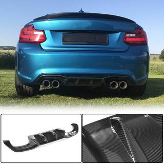 Diffusore Posteriore V6 (per F87 M2/M2C, Carbonio) BMW 2 Series F22/F23 2014-2021 foto 1