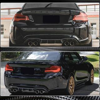 Diffusore Posteriore V6 (per F87 M2/M2C, Carbonio) BMW 2 Series F22/F23 2014-2021 foto 4