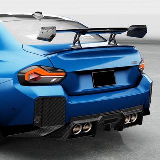 Diffusore Posteriore paraurti V2 (per G87, Carbonio) BMW 2 Series G42 2021- foto 3