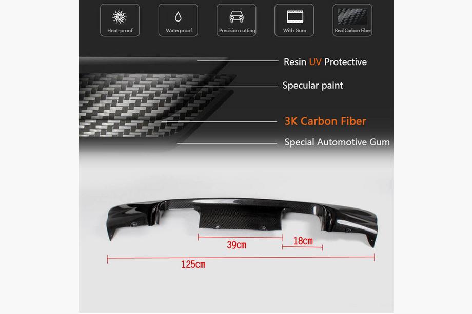 BMW 3 Series E46 1998-2006 Diffusore Posteriore V1 (per M3, Carbonio) Foto 5