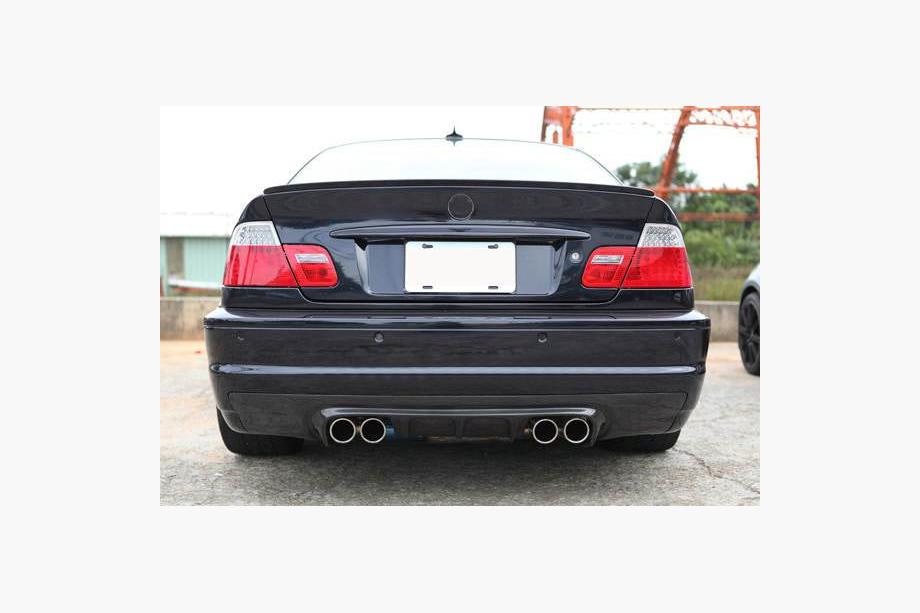 BMW 3 Series E46 1998-2006 Diffusore Posteriore Paraurti V3 (per M3, Carbonio) Foto 3