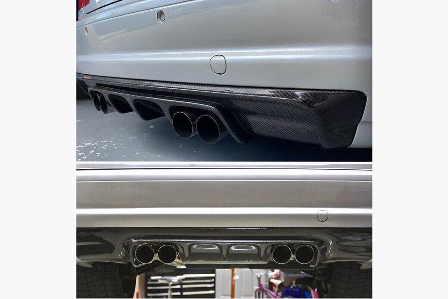 BMW 3 Series E46 1998-2006 Diffusore Posteriore Paraurti V3 (per M3, Carbonio) Foto 4