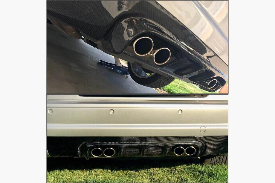 BMW 3 Series E46 1998-2006 Diffusore Posteriore Paraurti V3 (per M3, Carbonio) Foto 5