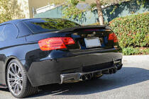 BMW 3 Series E90/E91 2005-2011 Diffusore Posteriore Paraurti Carbonio V2 (per E92/E93 M3) foto 4