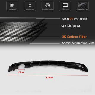 Diffusore Posteriore V3 (per F30 M-Sport, Carbonio) BMW 3 Series F30/F31 2012-2019 foto 4