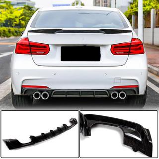 Diffusore Posteriore V4 (per F30 M-Sport, Carbonio) BMW 3 Series F30/F31 2012-2019 foto 2