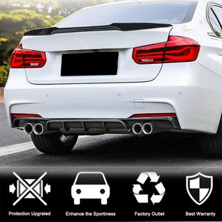 Diffusore Posteriore V4 (per F30 M-Sport, Carbonio) BMW 3 Series F30/F31 2012-2019 foto 3
