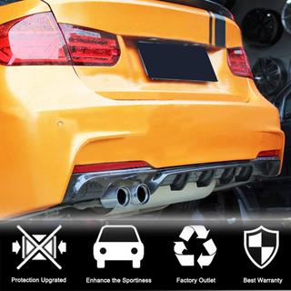 Diffusore Posteriore V5 per F30 M-Sport, Carbonio BMW 3 Series F30/F31 2012-2019 foto 2