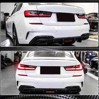 Diffusore Posteriore paraurti V6 (per M-Sport 2018-2022, Carbonio) BMW 3 Series G20/G21 2018- foto 3