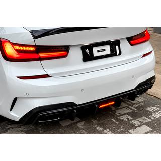 Diffusore Posteriore paraurti V6 (per M-Sport 2018-2022, Carbonio) foto 1