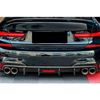 Diffusore Posteriore paraurti V6 (per M-Sport 2018-2022, Carbonio) foto 3