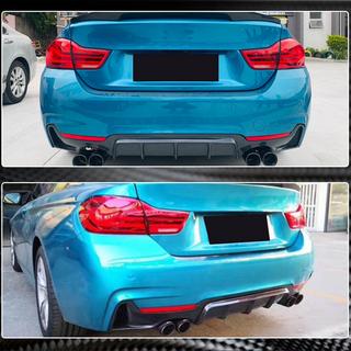 Diffusore Posteriore V1 (per M-Sport, Carbonio) BMW 4 Series F32/F33/F36 2012-2020 foto 4