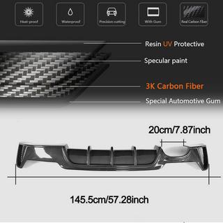 Diffusore Posteriore V2 (per M-Sport, Carbonio) BMW 4 Series F32/F33/F36 2012-2020 foto 4