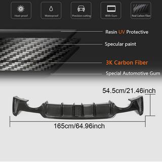 Diffusore Posteriore V7 (per M-Sport, Carbonio) BMW 4 Series F32/F33/F36 2012-2020 foto 4