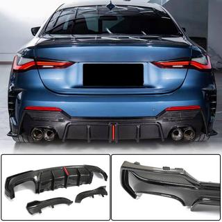 Diffusore Posteriore V3 per G22/G23 M-Sport, Carbonio BMW 4 Series G22/23/26 2020- foto 1